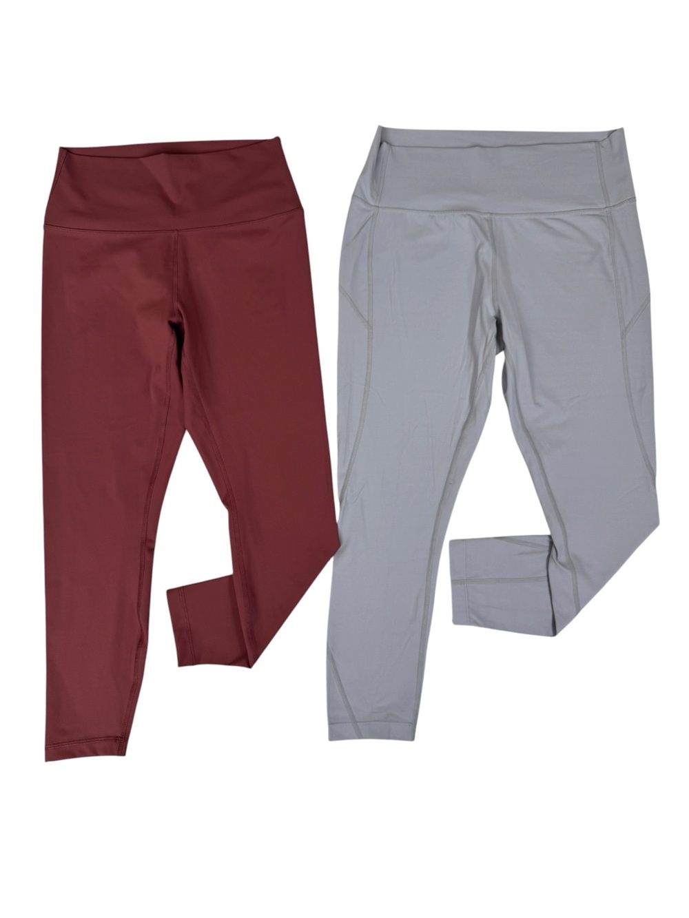 Women’s Active Leggings Bundle –90° Degree by Reflex and Core 10 Size L – 2 Pair
